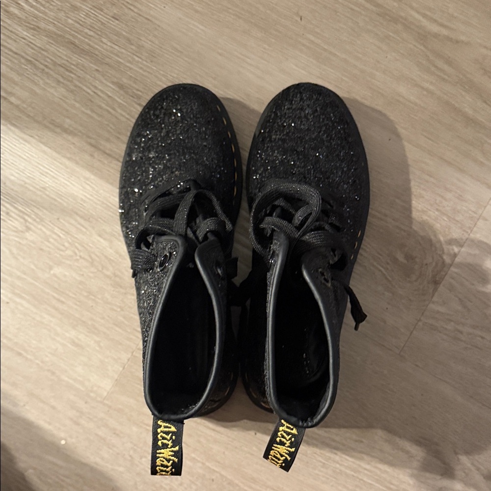 Dr. Martens Sparkling Black Boots